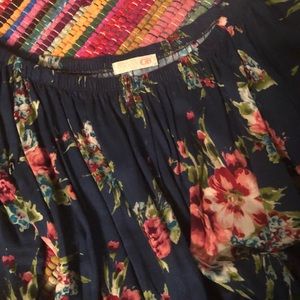 Floral GB off the shoulder dress